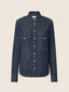 Chemise Western en jean indigo