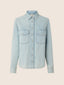 Camicia Western in denim indigo