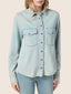 Western Shirt in Indigo Denim