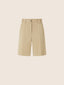 Cami - Bermudas in Cotton and Linen Canvas