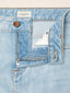 Gonna pencil in denim di cotone e lyocell