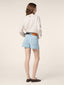 Britney - Denim Bermudas in Cotton and Lyocell