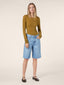 Cindy - Denim Bermudas in Cotton and Lyocell