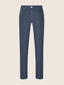 Bard - Pantaloni 5 tasche in herringbone di cotone stretch e lino