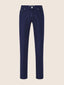 Bard - Pantaloni in herringbone di cotone stretch e lino