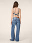 Hailey - Jeans in denim di cotone e lyocell