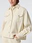 White Velvet Overshirt