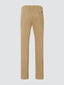 Pantaloni Bobby beige in gabardina di cotone e cashmere