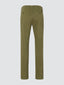 Bobby Chinos in Green Cotton-Cashmere Gabardine