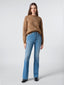 Camel Wool-Mohair Sweater