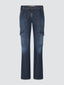 Jeans James blu scuro in cotone e lyocell