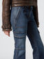 Jeans James blu scuro in cotone e lyocell