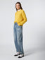 Yellow Wool-Mohair Sweater