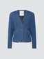 Mid Blue Denim Blazer