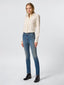 Jeans Kimberly in Power Stretch riciclato blu medio