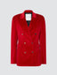 Red Velvet Blazer