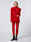 Red Velvet Blazer