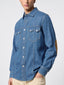 Medium Blue Denim Shirt