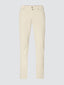 Bard Pants in White Stretch Satin