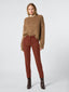 Marina Rust-brown Gabardine Pants