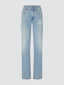 Jeans Hailey in cotone stretch blu chiaro