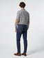 Scott Cropped Dark Blue Stretch Jeans