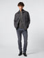 Grey Wool Flannel Overshirt