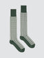 Green Cotton-Cashmere Socks