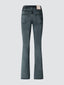 Kate Blue-Grey Stretch Bull Pants