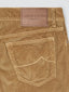 Pantaloni Bard beige in velluto