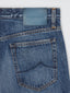 Jeans Grace in cotone blu medio