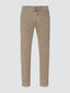 Scott Cropped Beige Garment-Dye Twill Pants