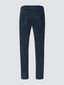 Pantaloni Scott cropped blu in twill garment-dye