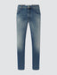 Jeans Scott cropped stretch blu chiaro