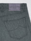 Bard Pants in Grey Wool Flannel