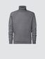 Grey Wool High Neck Sweater | Jacob Cohën | Detail 1