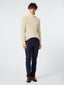 White Wool High Neck Sweater