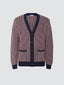 Multicolour Wool and Mohair Cardigan